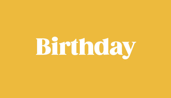 Birthday Cards