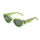 A Kjaerbede Winnie Sunglasses - Light Olive Transparent