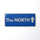 The North Road Sign Sticker