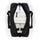 Rains Trail Gym Bag - Black inside