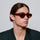 A Kjaerbede Winnie Sunglasses - Brown lifestyle