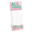All The Things List Pad