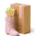 Cowboy Ceramic Boot Match Holder (25 Pcs) - Pink
