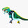 3D Giant T-Rex Lifestyle
