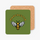 Manchester Bee Coaster - Green