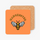 Manchester Bee Coaster - Orange
