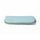 Light Blue Grid Faux Leather Pencil Case