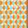 Thank You Teal Orange Semi Circles Card
