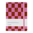 A-Journal School Diary 2026-2027 - Checkered Pink