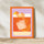 A3 Picture Frame Orange