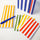 Set of 3 Breton Stripe Ruled A6 Notebooks