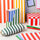 Set of 6 Breton Stripe A6 Notebooks & Holder