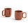 HAY Barro Cup Set of 2 - Natural tableware lifestyle