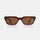A Kjaerbede Bror Sunglasses - Brown/Demi Light Brown Transparent