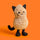 Jellycat Amuseables Peanut Cat Outfit