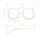 OKKIA Anna Blue Havana Sunglasses Dimensions