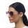 OKKIA Sunglasses Anna Transparent Pale Pink
