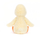 Jellycat Bashful Duckling Medium back