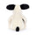 Jellycat Bashful Rufferty Black & Cream Puppy Original