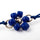 Flower Friendship Band - Navy
