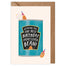 Best There's Ever Bean Birthday Card