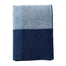 Klippan Brushed Lambswool Throw, Block Blue