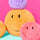 Large Fuzzy Smiley Plushie
