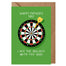 Bullseye Father's Day Card