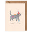 Cat Party Hat Birthday Card
