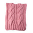 Robert Mackie Catrine Cable Knit Scarf Pink