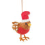 Felt So Good Christmas Chicken Decoration