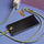 Kikkerland Charge & Carry Phone Lanyard Blue