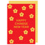 Chinese New Year Flowers Card