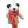 ChunkiChilli Finger Puppet Panda Red Scarf