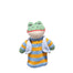 ChunkiChilli Frog Waistcoat Knitted Finger Puppet