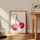 Fan Club Cherry Wine A2 Print Lifestyle