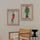 Little Egret Classic Martini A3 Print