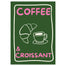 Coffee and Croissant Print