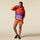 Cotopaxi Women's Teca Half-Zip Windbreaker - Smell the Begonias