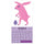david shrigley 2027 wall calendar month march with a pink rabbit painting.