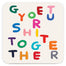 David Shrigley Get Your Shit Together Coaster