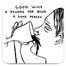 David Shrigley Good Wine Coaster