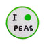 David Shrigley I Pea Peas Embroidered Patch