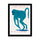 David Shrigley Monkey A5 Postcard Print