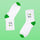 David Shrigley Peas Socks - Small