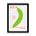 David Shrigley Green Banana A5 Postcard Print