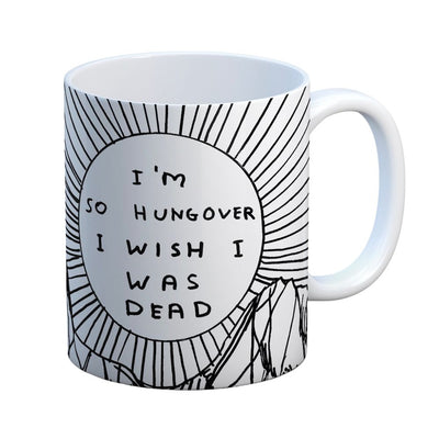 David Shrigley I'm So Hungover Mug