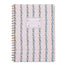 Designworks Tulip A4 Twin Wire Notebook - Wavy Blue