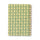 Designworks Ink Tulip A5 Twin Wire Notebook - Green Lattice