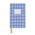 DesignWorks Ink Tulip Journal - Blue Lattice